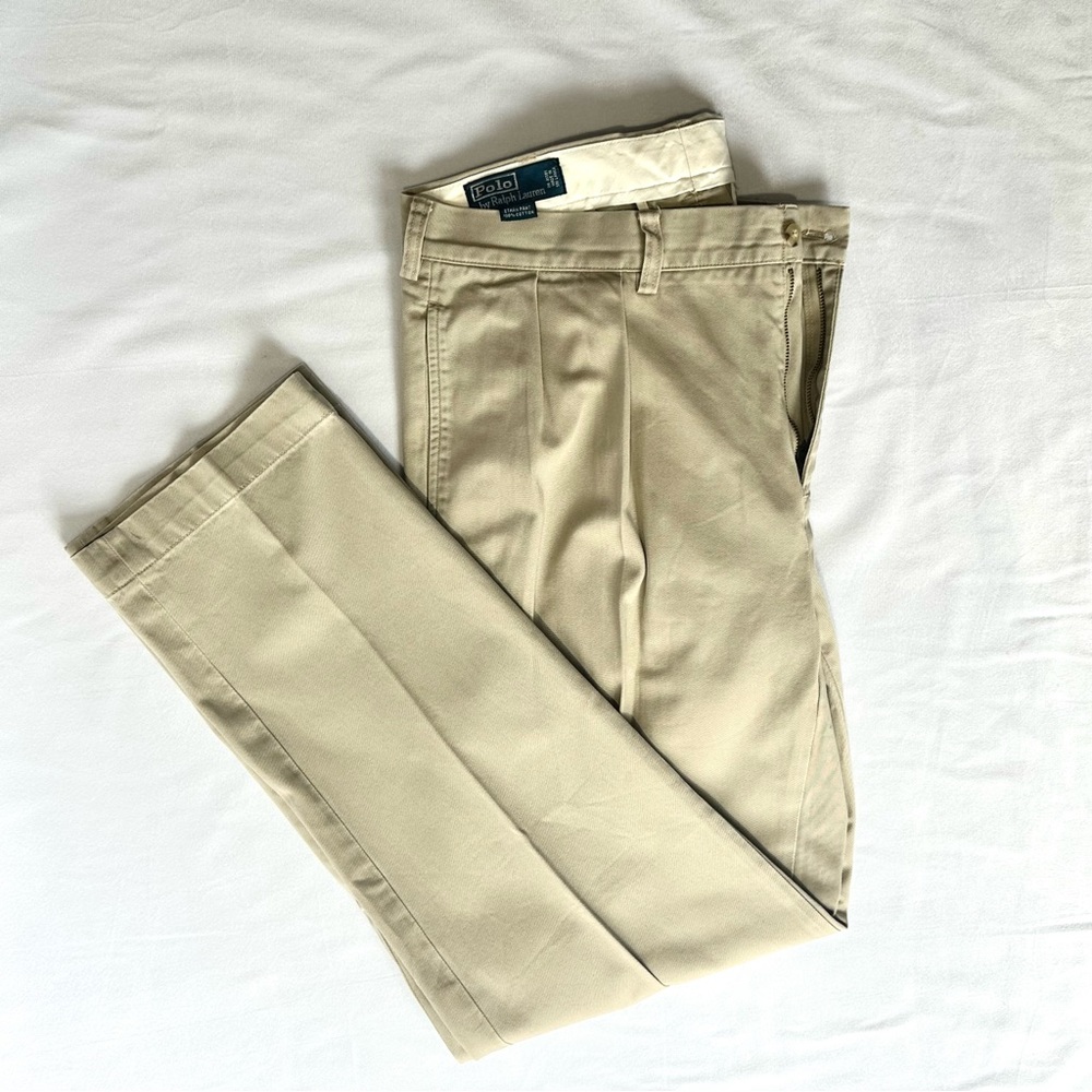 Vintage Ralph Lauren Ethan slacks in Khaki